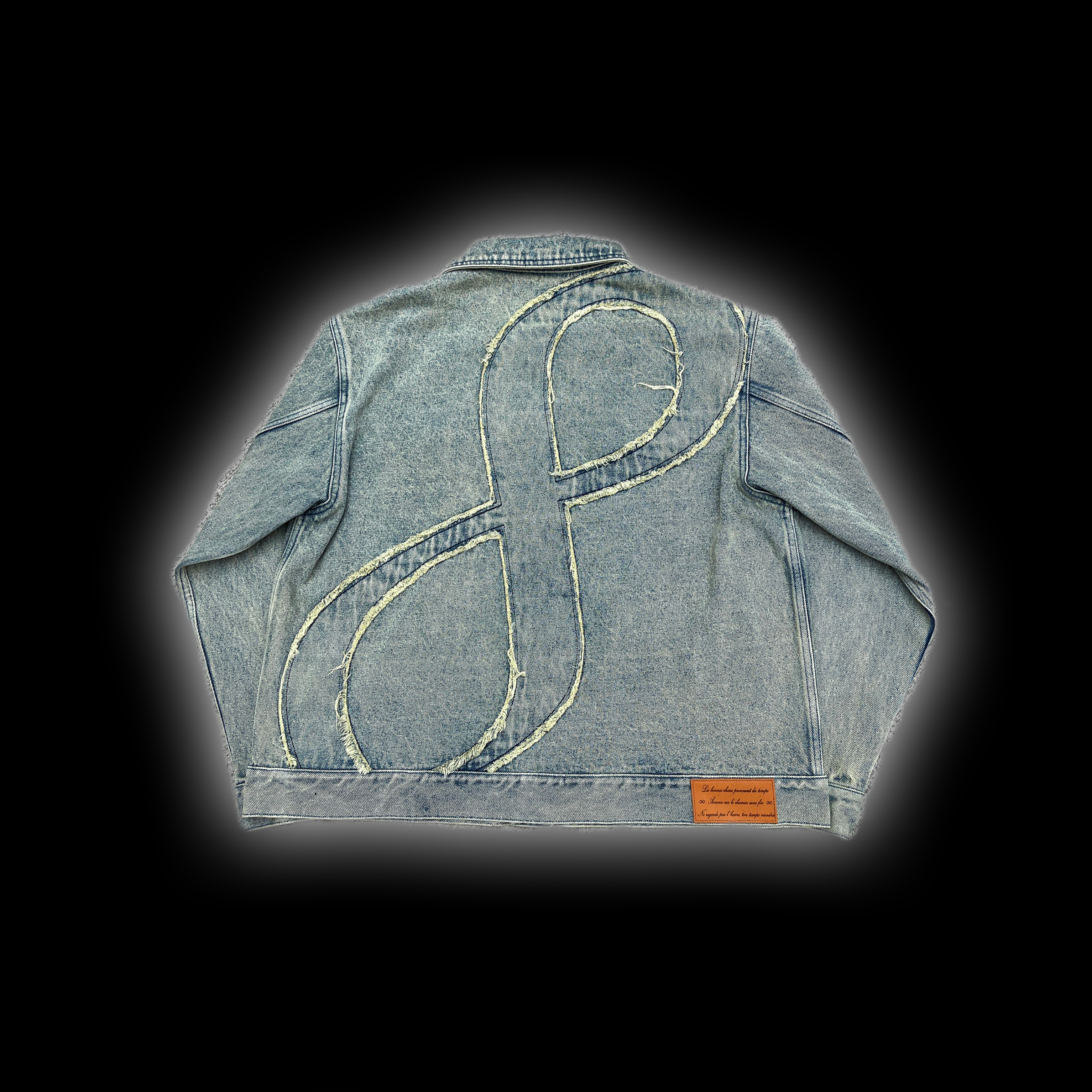 VESTE EN JEAN BLEU (PRÉCOMMANDE)