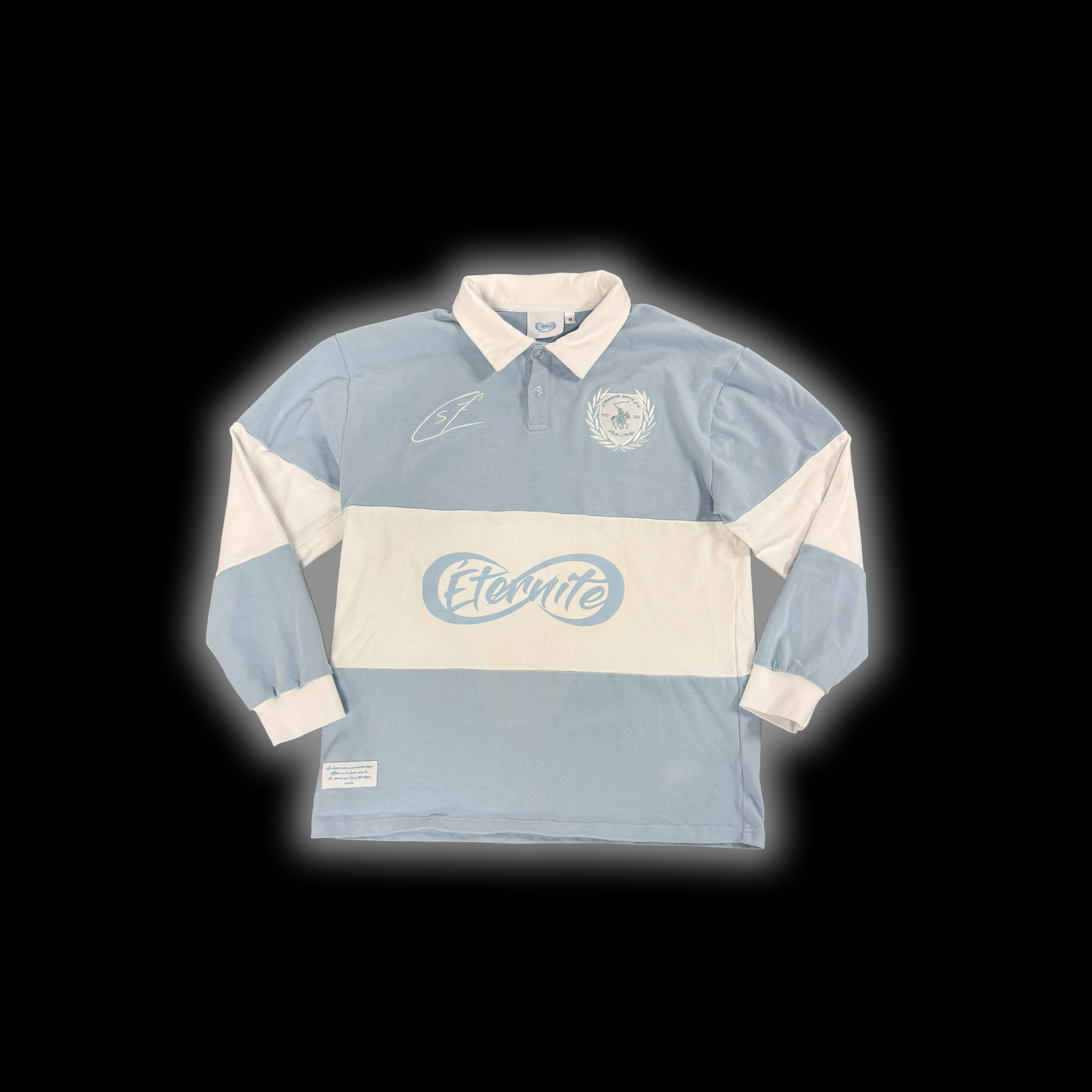 Polo bleu