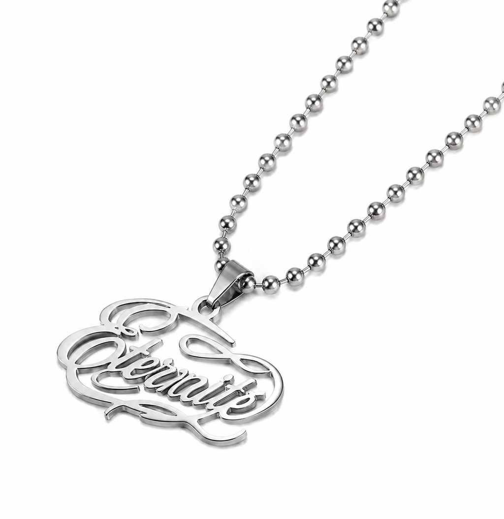Collier Signature Éternité