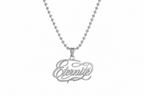 Collier Signature Éternité