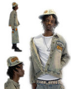 VESTE EN JEAN BLEU