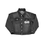 VESTE EN JEAN NOIR