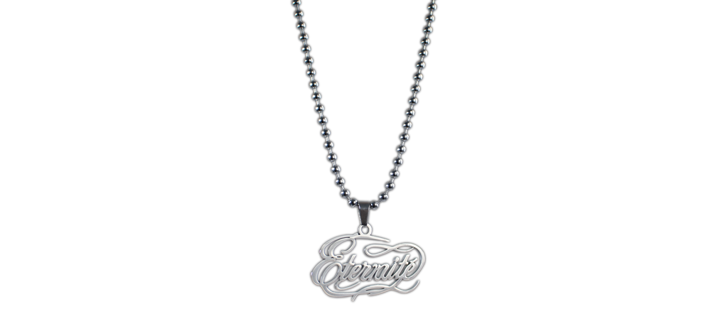 Collier Signature Éternité