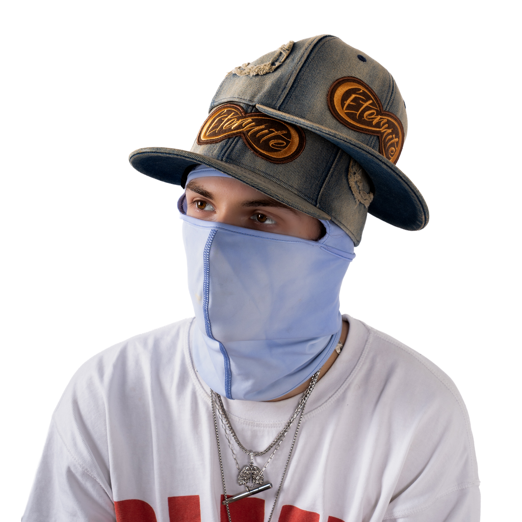 CASQUETTE EN JEAN BLEU