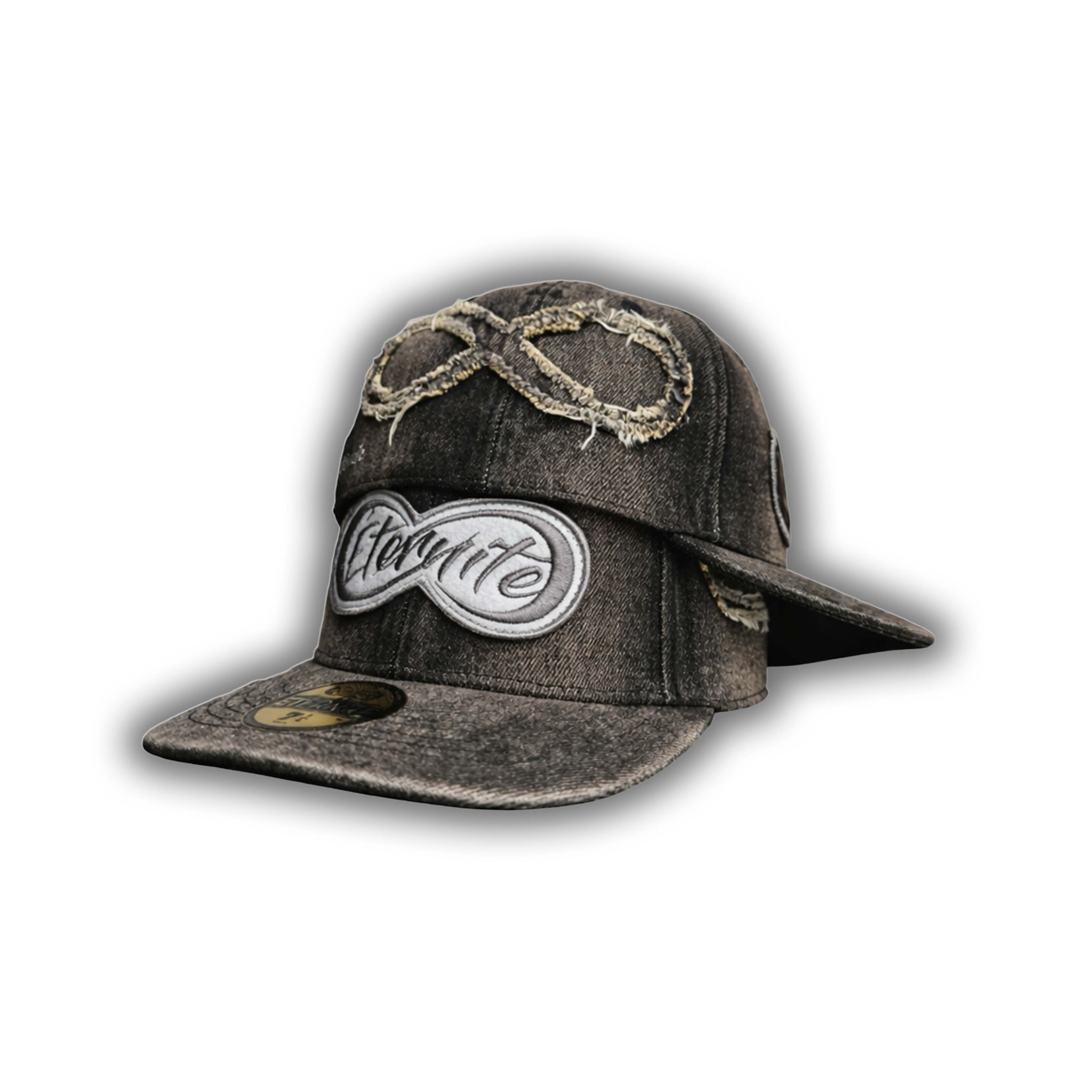 CASQUETTE EN JEAN NOIR