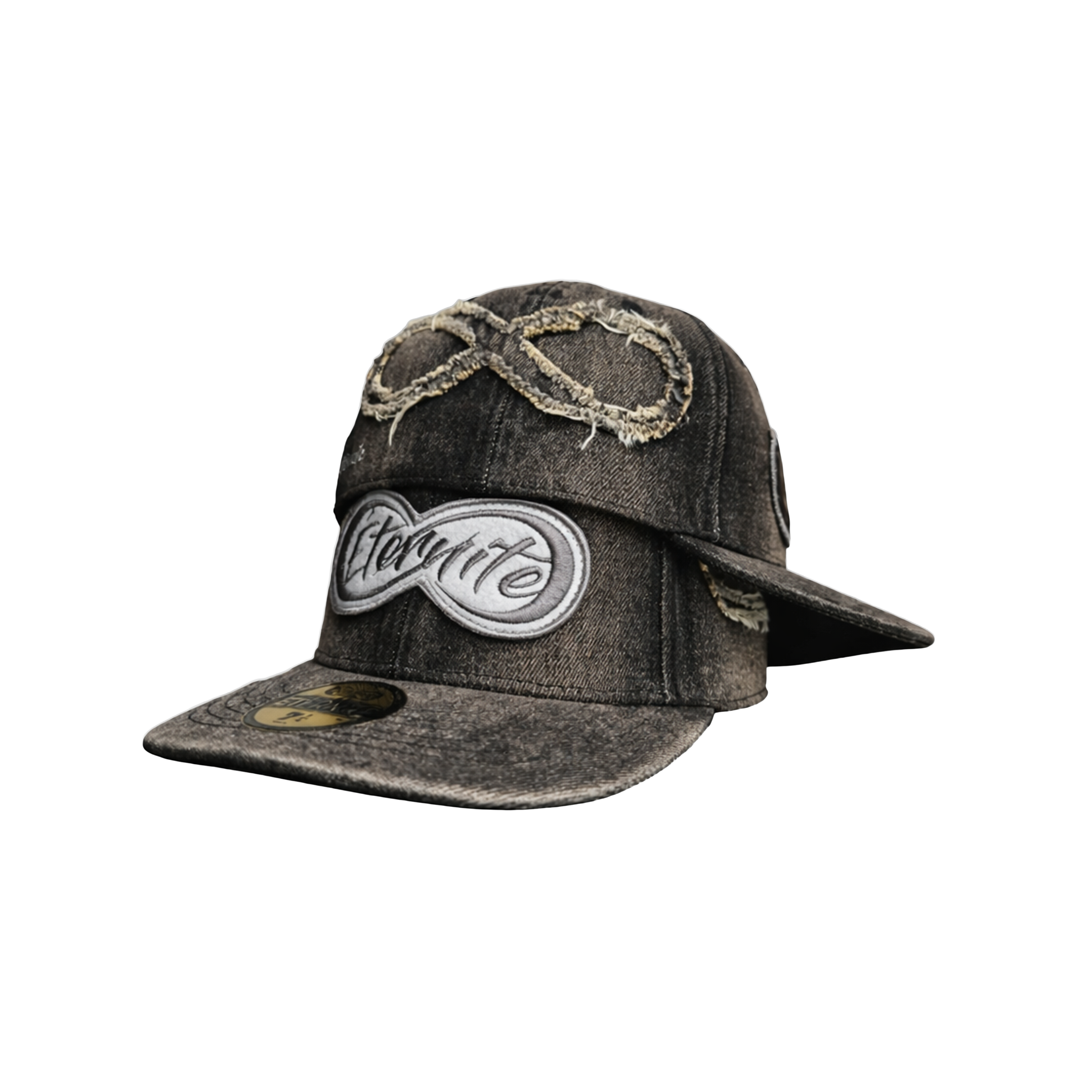 CASQUETTE EN JEAN NOIR