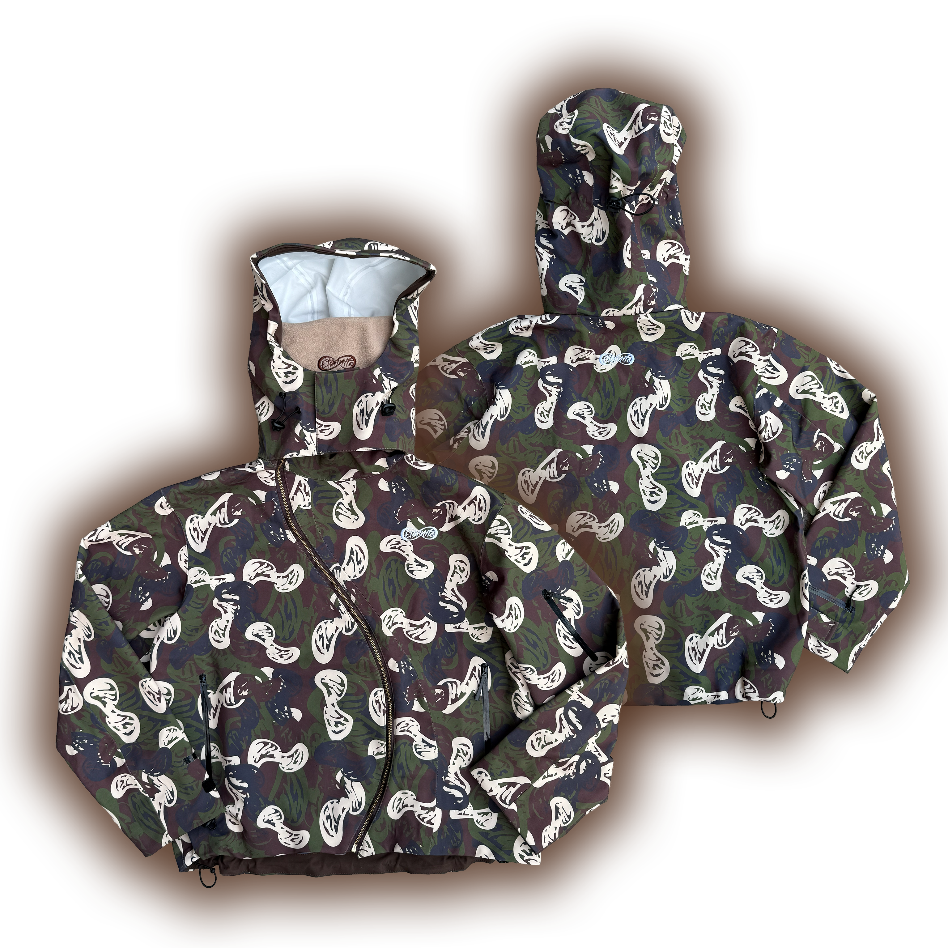 VESTE CAMO IMPERMÉABLE