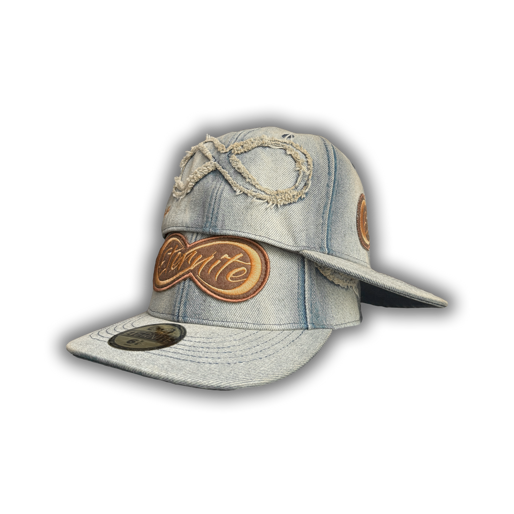 CASQUETTE EN JEAN BLEU