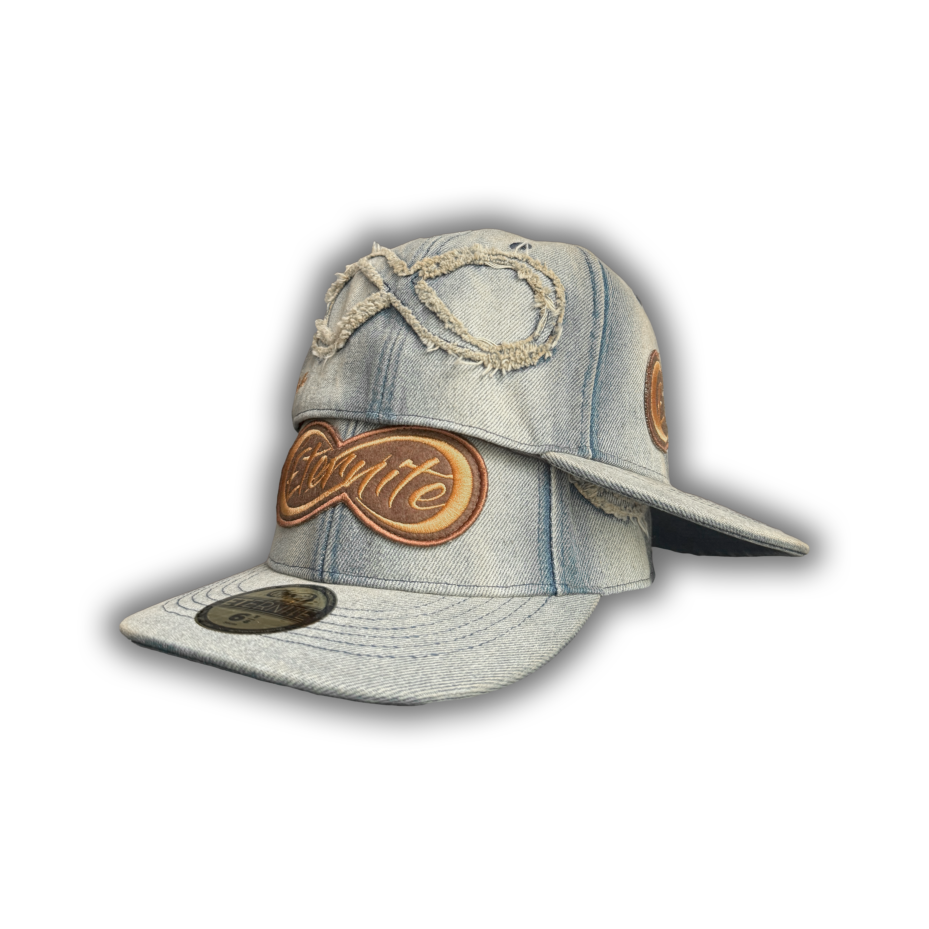 CASQUETTE EN JEAN BLEU