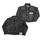 VESTE EN JEAN NOIR